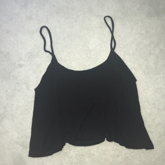 Black crop top - Picture 2 of 2